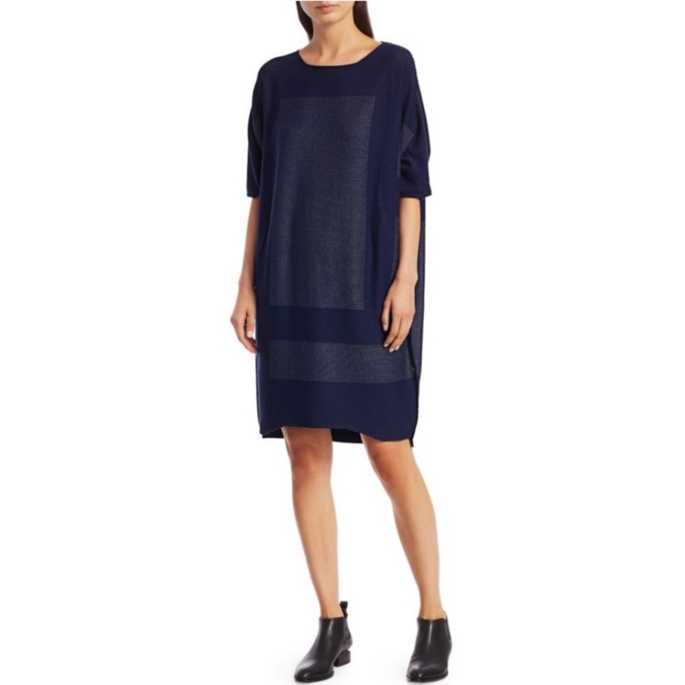 Issey Miyake Rusk Shift Dress